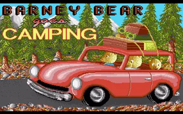 Barney Bear Goes Camping_Disk1 screen shot title